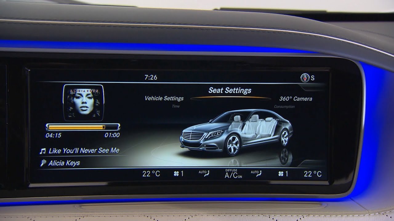 Mercedes S-Class - Comand Online