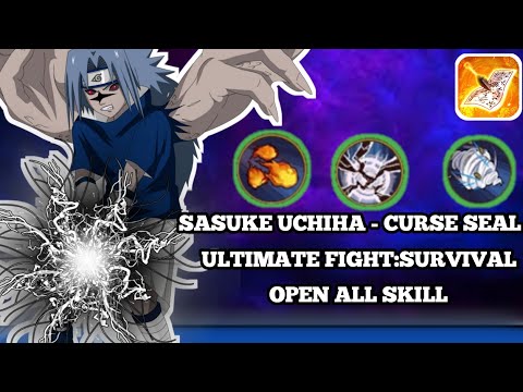 SASUKE UCHIHA - CURSE SEAL // ULTIMATE FIGHT: SURVIVAL