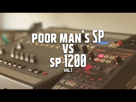 E-mu SP 1200 vs Boss SP-202 - Sampling Comparison (Samples and Drums)