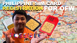 HOW TO REGISTER PHILIPPINE SIMCARD FOR OFW/ABROAD | STEP BY STEP SMART SIMCARD REGISTRATION GUIDE