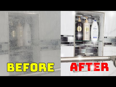 Cách Làm Sạch Kính Phòng Tắm Bóng Loáng Không Vết Dơ - Vệ Sinh Phòng Tắm Sạch Đẹp Dễ Dàng