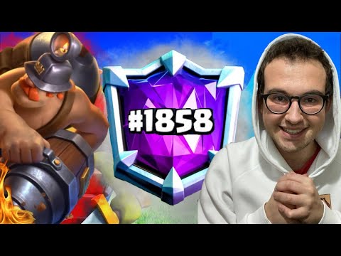 Top 100 ITALIA e Top 2000 al Mondo!! Deck Minatore Colossale!! -Clash Royale