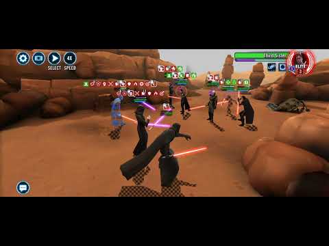 Proving Grounds Tie Interceptor 3* with Traya+Nihilus+Malak