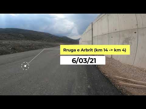 Rruga Arbrit km 14 - km 4 (Bike Ride) 06/03/2021
