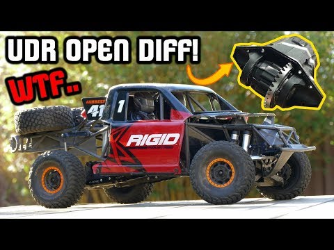 TRAXXAS UDR - OPEN DIFF MOD....SERIOUSLY! Plus GPM Parts!
