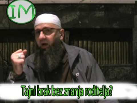 Dr. Safet Kuduzović- Tajni brak bez znanja roditelja? | Iman Muslim |