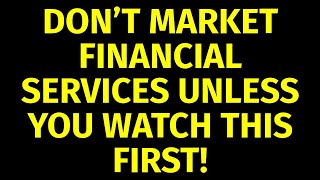 How to Market a Financial Service | Marketing for Financial Services | Marketing Plan Strategies