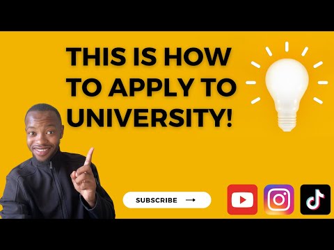 HOW TO APPLY FOR UNIVERSITY AND FUNDING! | TA MDIZO FUTURE DOKOTELA | SA YOUTUBER AND TIKTOKER