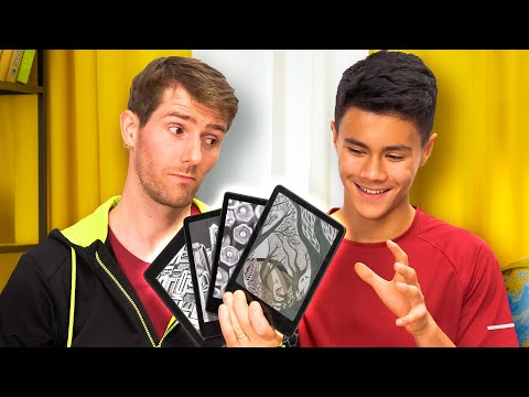 My Son Wanted a Kindle.. so I Made Him Review It