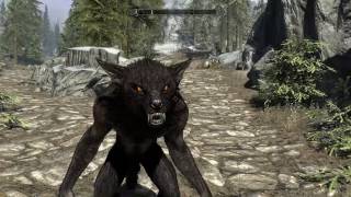 First Person Werewolf Elder Scrolls V Skyrim