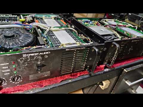 CREST AUDIO 9001 vs CREST AUDIO 8001 perbedaan