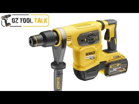 Perforatorius DeWalt DCH481N FlexVolt; 6,1 J; SDS-Max; 54 V (be akumuliatoriaus ir pakrovėjo) video