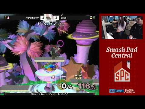 SPC 142 Winner's Quarters - Yung Skitty (Mewtwo) vs. Wisp (Captain Falcon)