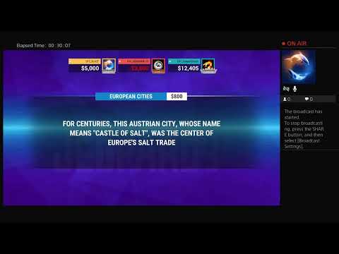 DTC_BLAZE's Live PS4 Broadcast Jeopardy