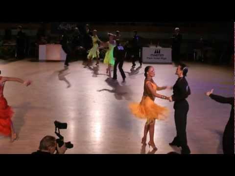 00255 Latvia Open 2012 WDSF Latin 1/8 Cha-cha-cha