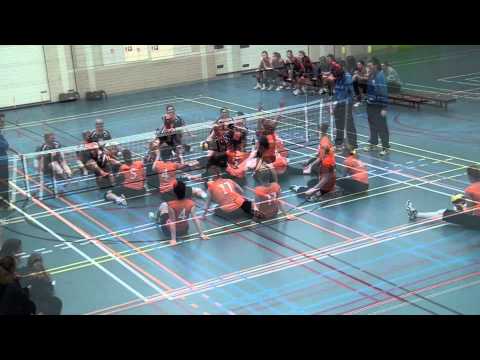 Vrouwen zitvolleybaldag Leersum
