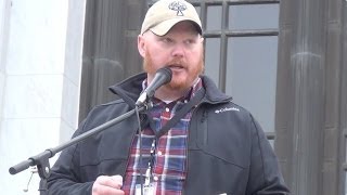 RUN RUN RUNYAN!  Marine/House Candidate Slams Gun Grabbers on Steps of Oregon Capitol