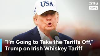 Trump Announces Irish Whiskey Tariff Removal, Praises Shane Lowry’s Stunning Win | AC1N