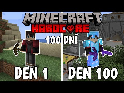 Přežil jsem 100 dní v Minecraft HARDCORU... a tohle se stalo..