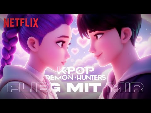HUNTR/X - Flieg mit mir「Rumi & Jinu」| KPop Demon Hunters | by Amelia ♫ Feat. Animetrix (GERMAN SONG)