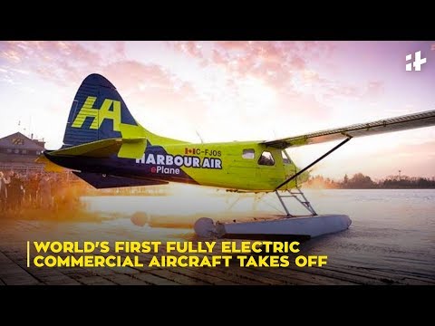 World's First Fully Electric Commercial Aircraft Takes Off | Indiatimes