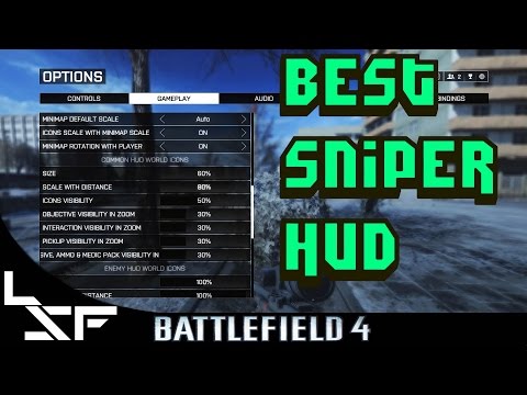 BEST SNIPER HUD | BF4 Fall Patch