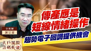傳產應是短線情緒操作 趨勢電子回調提供機會 (圖)