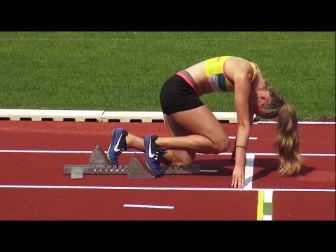 400m HAIES CAF en 63''37 pour ABEGA Madeline, Bondoufle 7-8 Juillet 2018