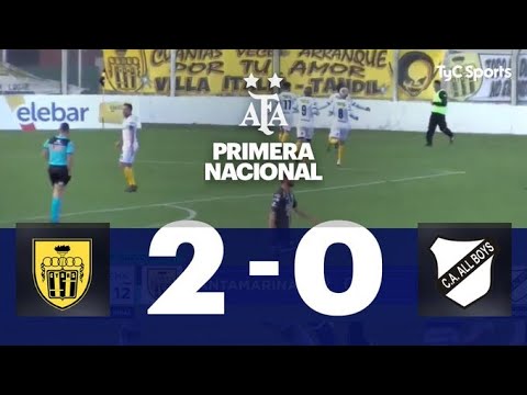 Santamarina 2-0 All Boys | Primera Nacional