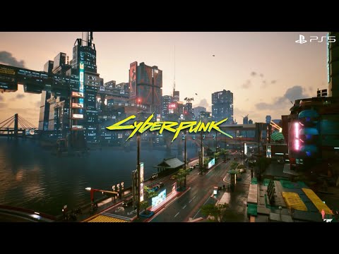 Cyberpunk 2077 Night City Ambience | Futuristic City Atmosphere | City Sounds | Lucy's Apartment