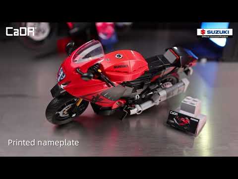 Slide 2 - 1:12 Suzuki Hayabusa Motorbike - 299 pcs (video)
