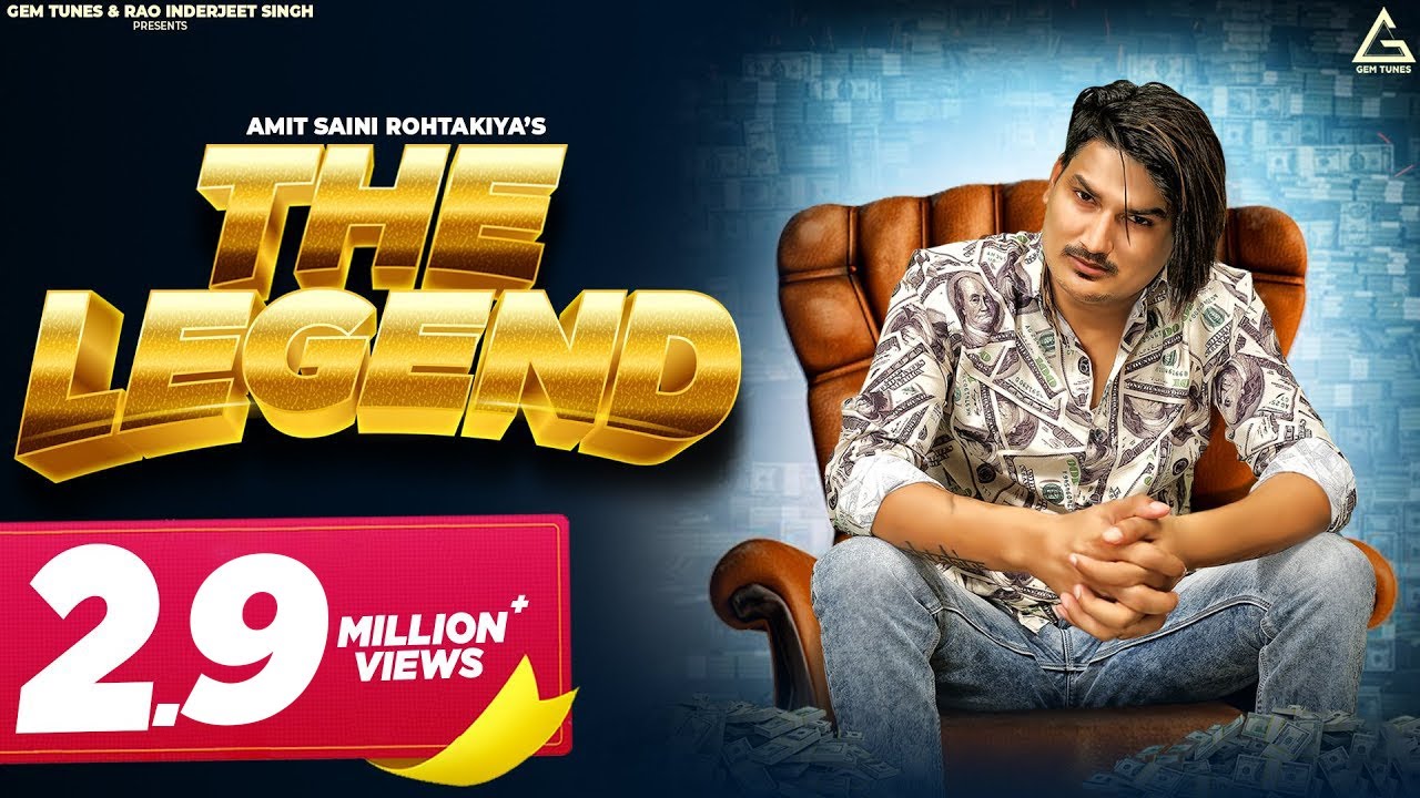 THE LEGEND LYRICS - Amit Saini Rohtakiya 