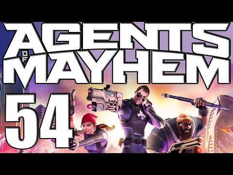 Agents of Mayhem playthrough pt54 - Giant Enemy Bots! (Aisha Boss Fight)