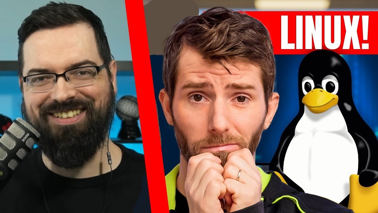 Michael Tunnell (TuxDigital) reacting to the LTT Linux Challenge 2026