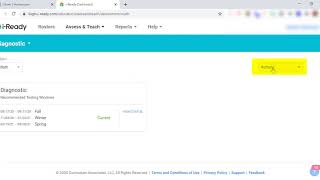 iReady - Reassigning a Diagnostic