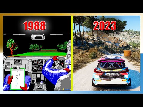 Evolution Of Rally Games ( 1988 - 2023 )