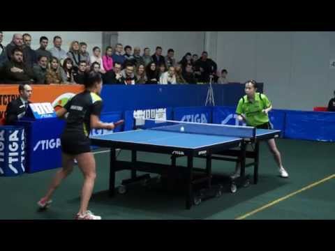 Valentina Sabitova - Li Qianhbing ETTU CUP 2014/2015 (WOMEN)