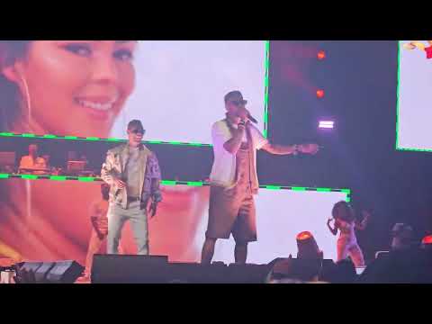 WAYNE WONDER BRINGS OUT LEXXUS DURING HIS PERFORMANCE SINGING "ANYTHING GOES"