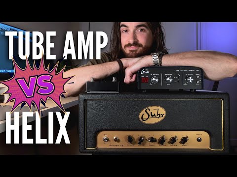 BEST HOME STUDIO GUITAR TONES?? | Line 6 Helix Native vs Tube Amp & Reactive Load