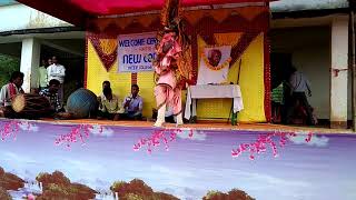Tiruldih college chhou dance performed by second year student Mukesh Kumar MAHATO and group
