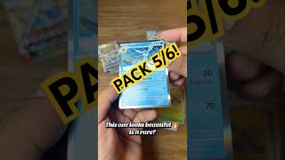 Pulled Glaceon Holo ❄️ My luck keeps improving! #PokemonTCG #PokemonCards #Shorts