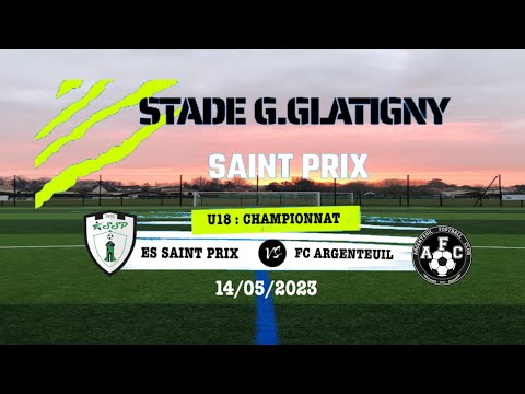 U18 : ES SAINT PRIX - ARGENTEUIL FC
