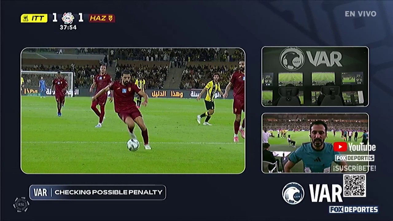 🚨 PENAL POR VAR | Al Ittihad vs Al Hazem | Jornada 3 | SPL 2026