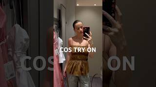 Join me trying on my top picks from COS 🍿 #shopping #tryon #cos #fashion #styling