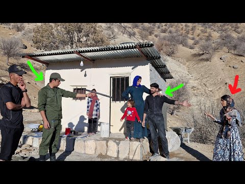 Winter Tension : Ali Works on the House as Police Step In to Protect Shahrbanu ❄🏠👮‍♂️