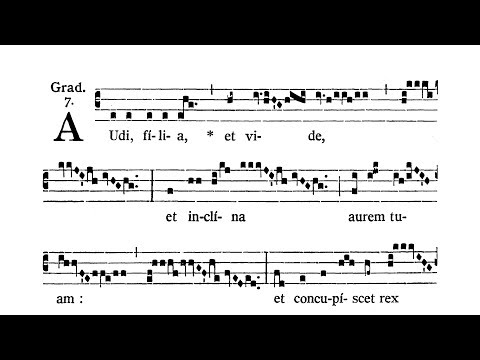 Assumption of the Blessed Virgin Mary - Graduale (Audi filia)