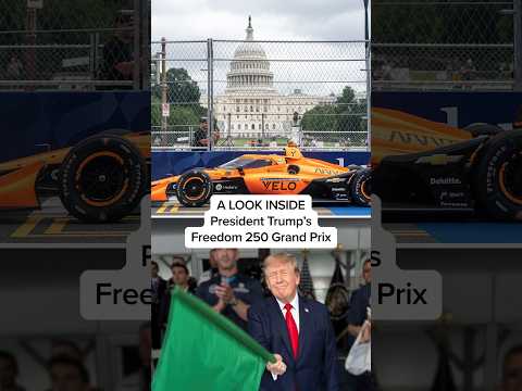 A LOOK INSIDE President Trump’s Freedom 250 Grand Prix