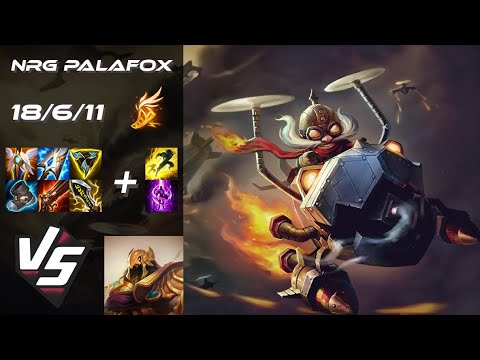 NRG Palafox MID Corki vs Azir - NA Challenger Patch 14.16