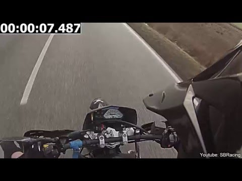 0-100 Kmh MZ 125 SX//Speedtest