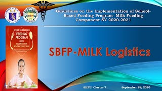 Day 4 - SBFP Milk Logistics